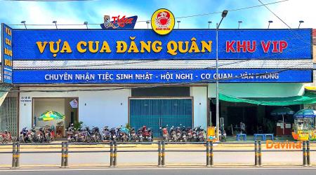 Davina Hoàn Thành Việc Bàn Giao Hạng Mục Rèm Vải Cho Vựa Cua Đăng Quân Khu Vip