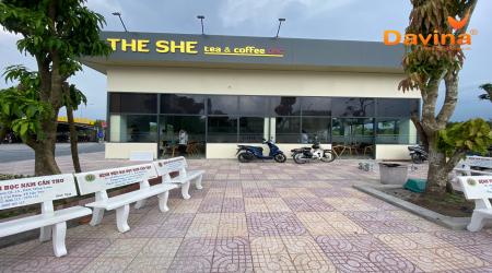 Sản Phẩm Rèm Cuốn Văn Phòng Siêu Hot Có Mặt Tại The She tea & coffee   -   Đại Học Nam Cần Thơ