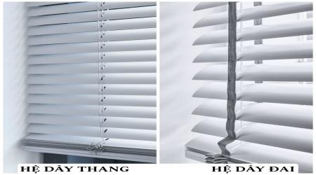 So Sánh Ưu Điểm Nhược Điểm Hệ Dây Đai Và Dây Thang Ở Rèm Sáo